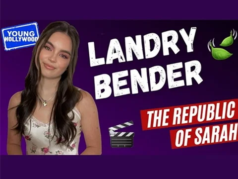 Landry Bender Takes TikTok Quiz & Talks The Republic of Sarah