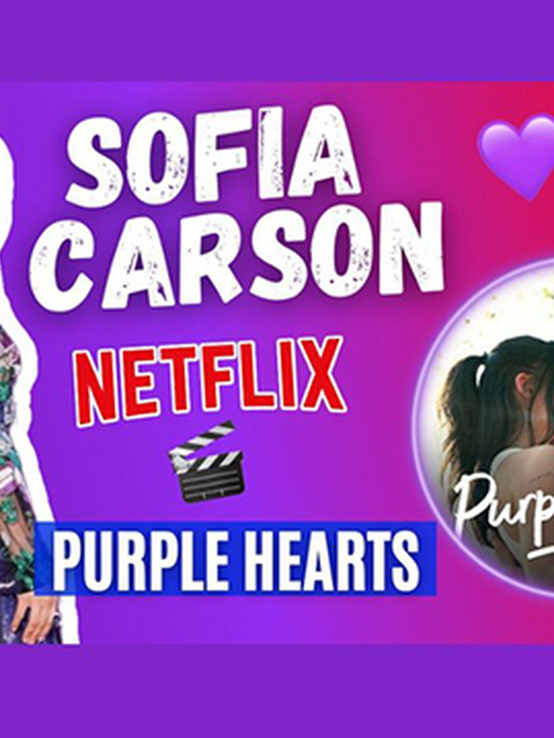 Sofia Carson on Finding Perfect Chemistry with Purple Hearts Co-Star