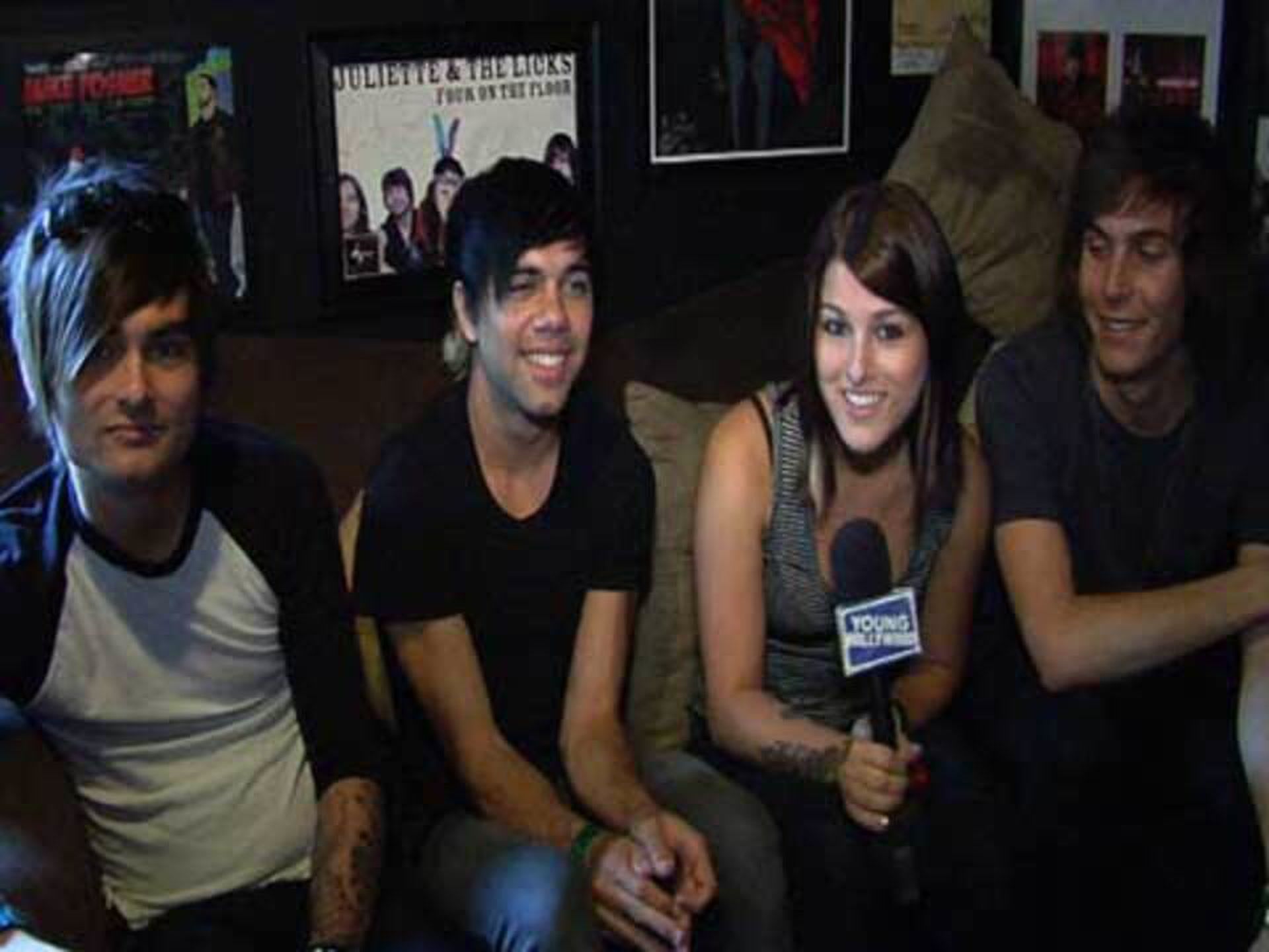 Hey Monday Backstage At The Roxy