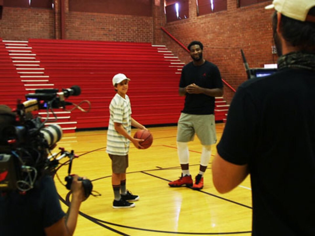 Jagger Eaton and Andre Drummond Go One-on-One