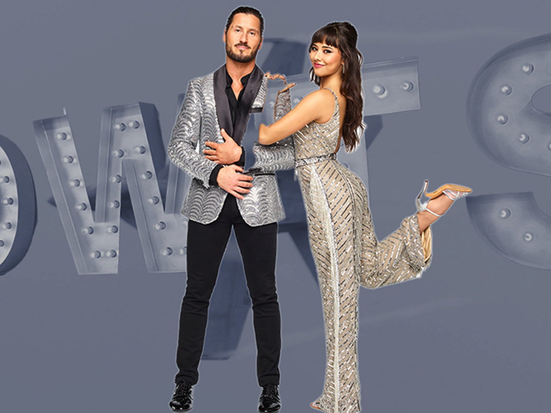 Xochitl Gomez & Val Chmerkovskiy Prepare for DWTS Disney Night