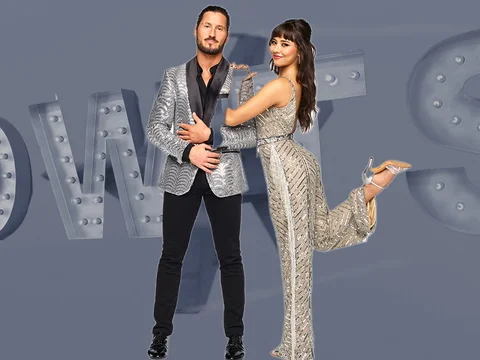 Xochitl Gomez & Val Chmerkovskiy Prepare for DWTS Disney Night