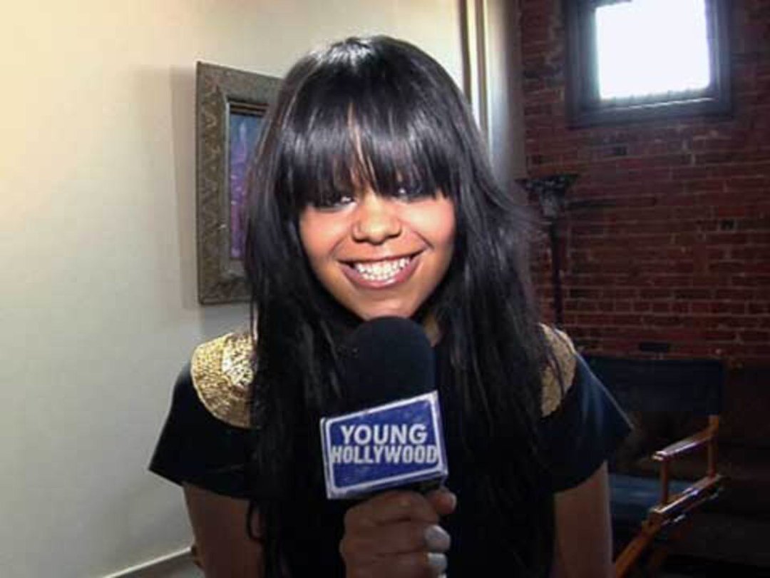 Fefe Dobson On The Set Of "Ghost"
