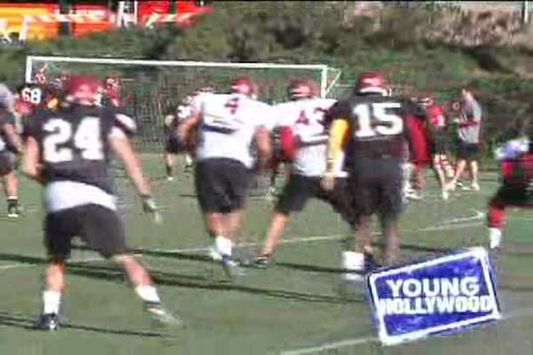 Behind the Scenes At USC's Rose Bowl Practice