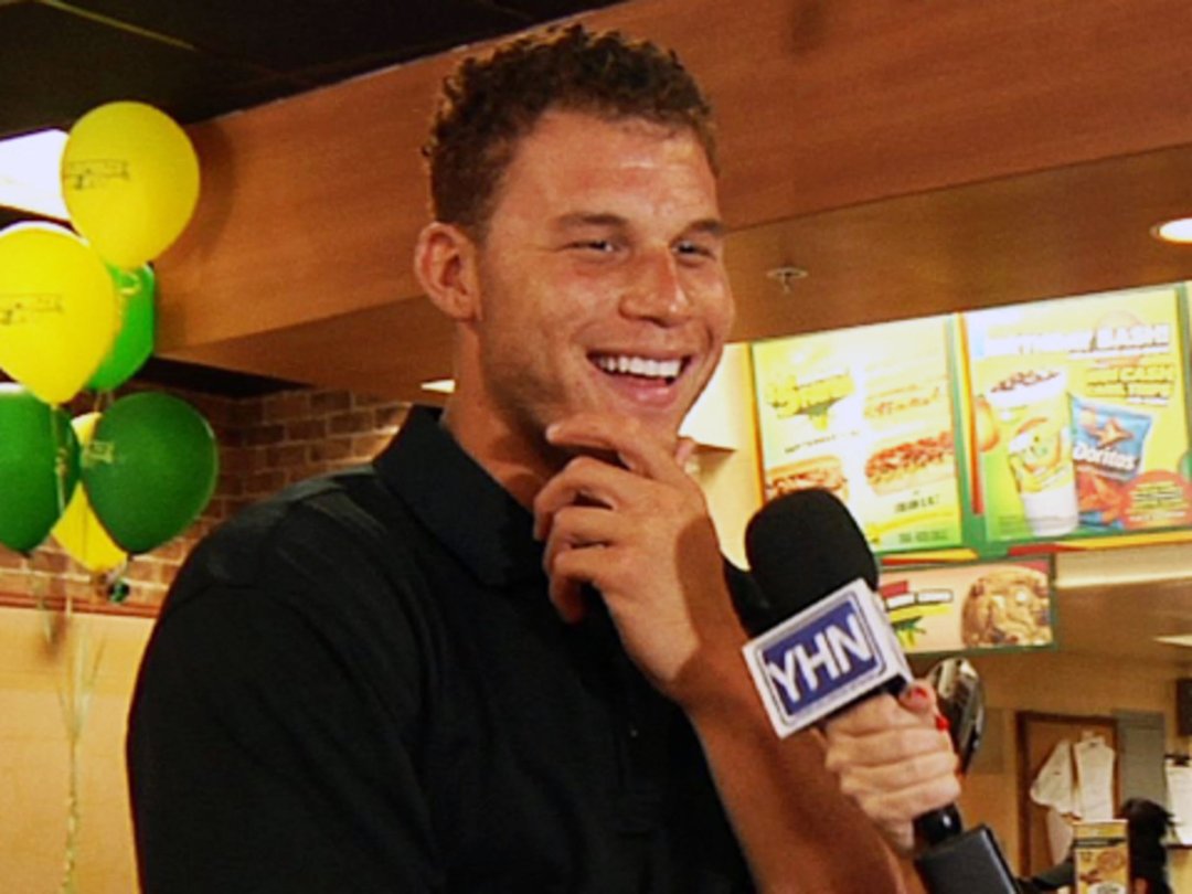 Blake Griffin Builds His Perfect Subway Sandwich