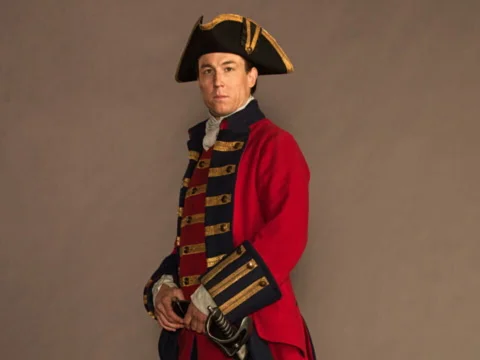 "Outlander" Star Tobias Menzies on Playing 2 Roles & Filming 1st Love Scene