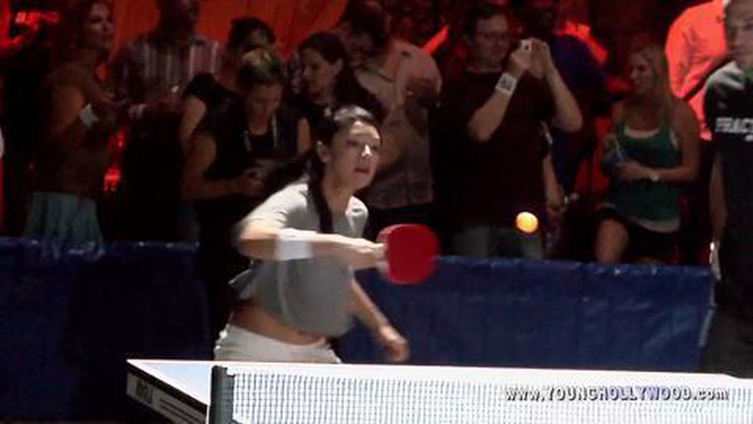 Celebs Ping-Pong for Charity