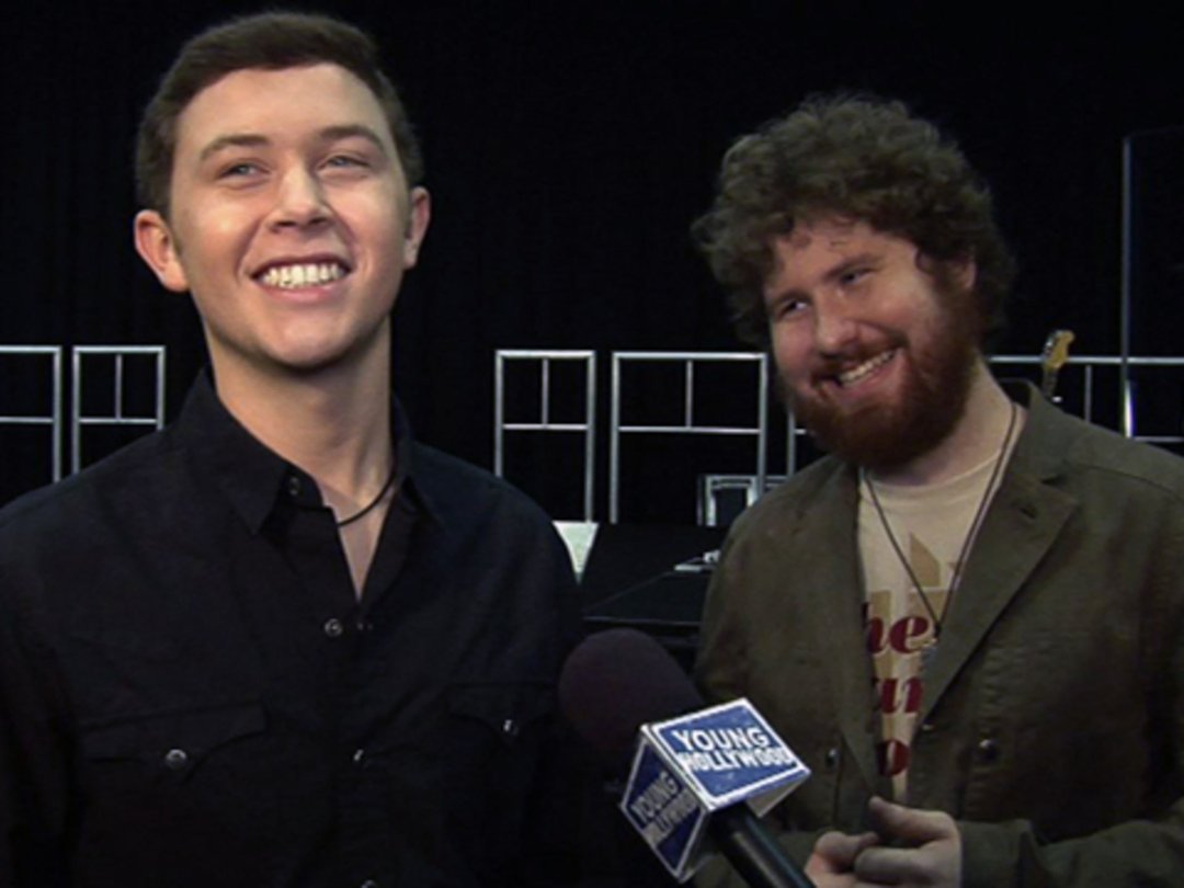 Backstage Rehearsal with American Idol Tour