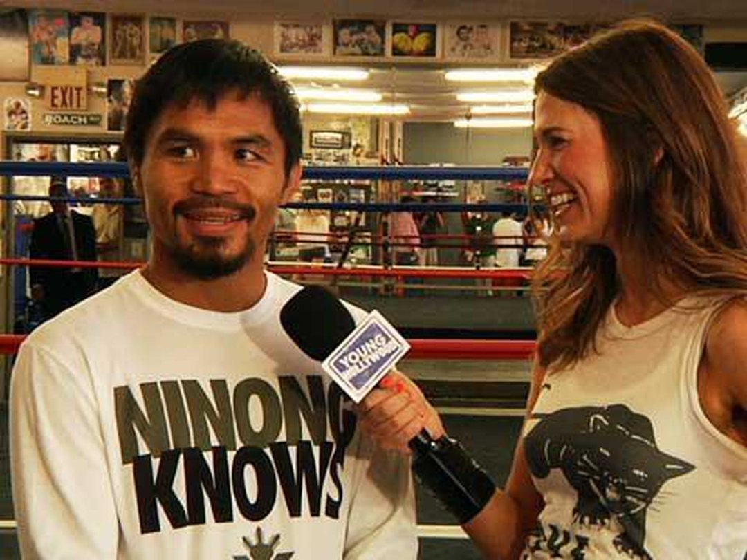 In the Ring with Boxing Champs Manny Pacquiao & Freddie Roach