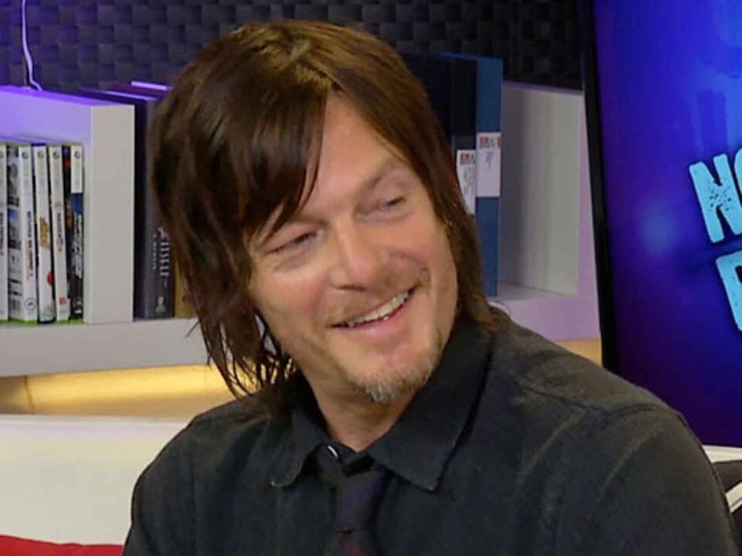 Norman Reedus on "The Walking Dead" Zombie School