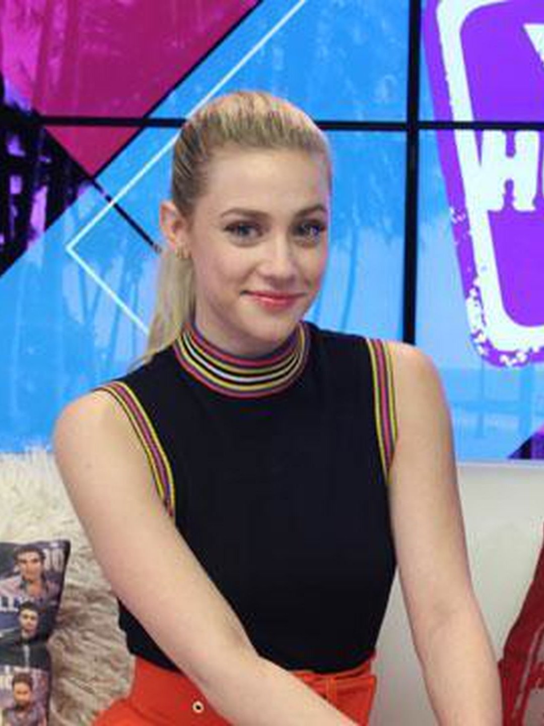 Sharing Lunchables with "Riverdale" Star Lili Reinhart