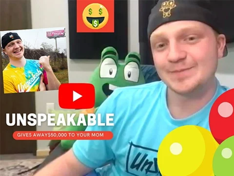 YouTuber Unspeakable Gives Out Free Money For Mother's Day