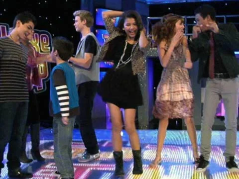 On the Set of "Shake It Up"