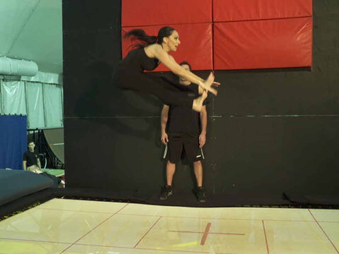 Cirque du Soleil: VOLTA Crew Teach Us Insane Trampoline Stunts