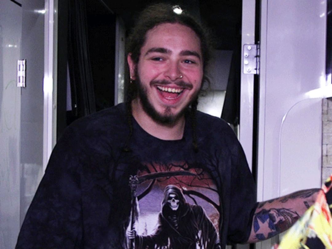 Portrait of Post Malone